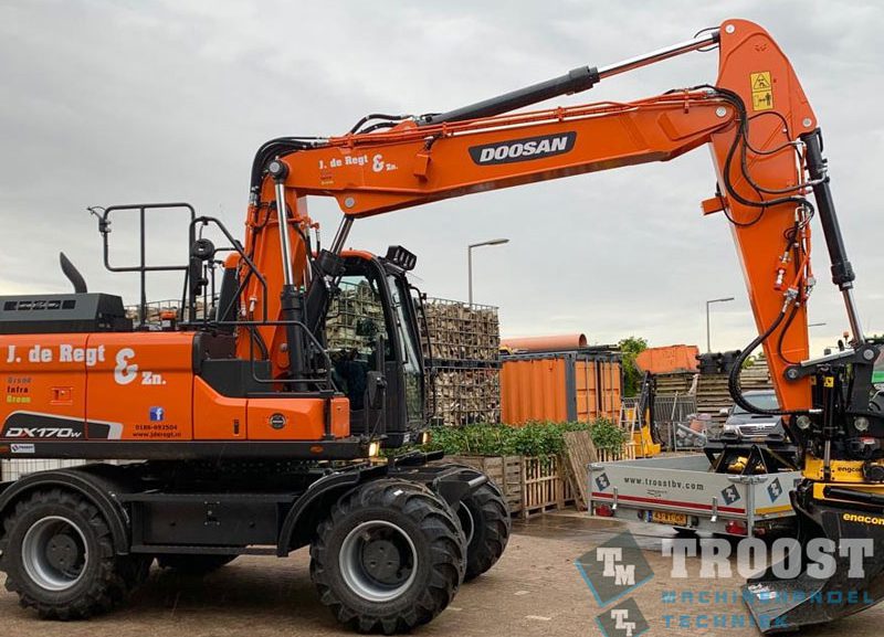 Doosan Mobiele Graafmachine Kopen