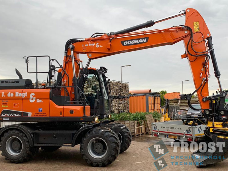 Doosan Mobiele Graafmachine Kopen