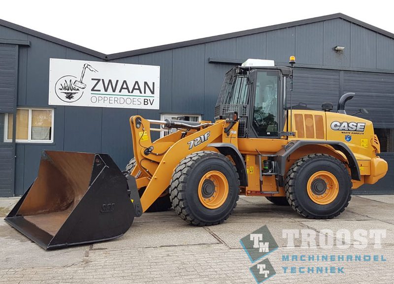 Nieuwe CASE 721F Zwaan