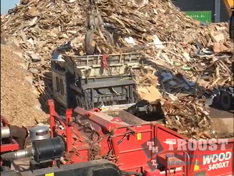 Demo Terex Ecotec shredder