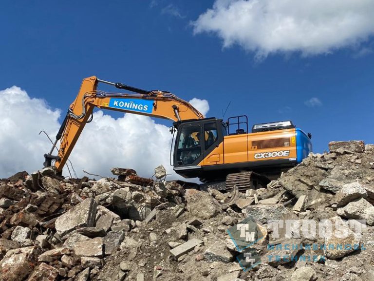 Nieuwe Case CX300E voor Konings Sloopwerken Recycling – Troost ...